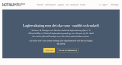 Desktop Screenshot of notisum.com